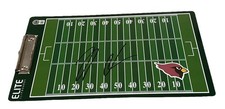 MIKE LAFLEUR signed  (ARIZONA CARDINALS) Coaches clipboard BECKETT BAS BW54031