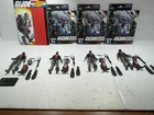 Hasbro G.I. Joe Classified Lot 81 Cobra Eel x 3 & Retro Card Eel x 1 Complete