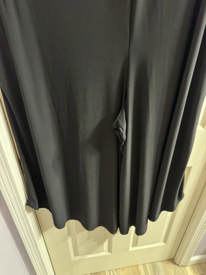 Elegant Black Sleeveless Romper Jumper plus size 1X - Image 2 of 4