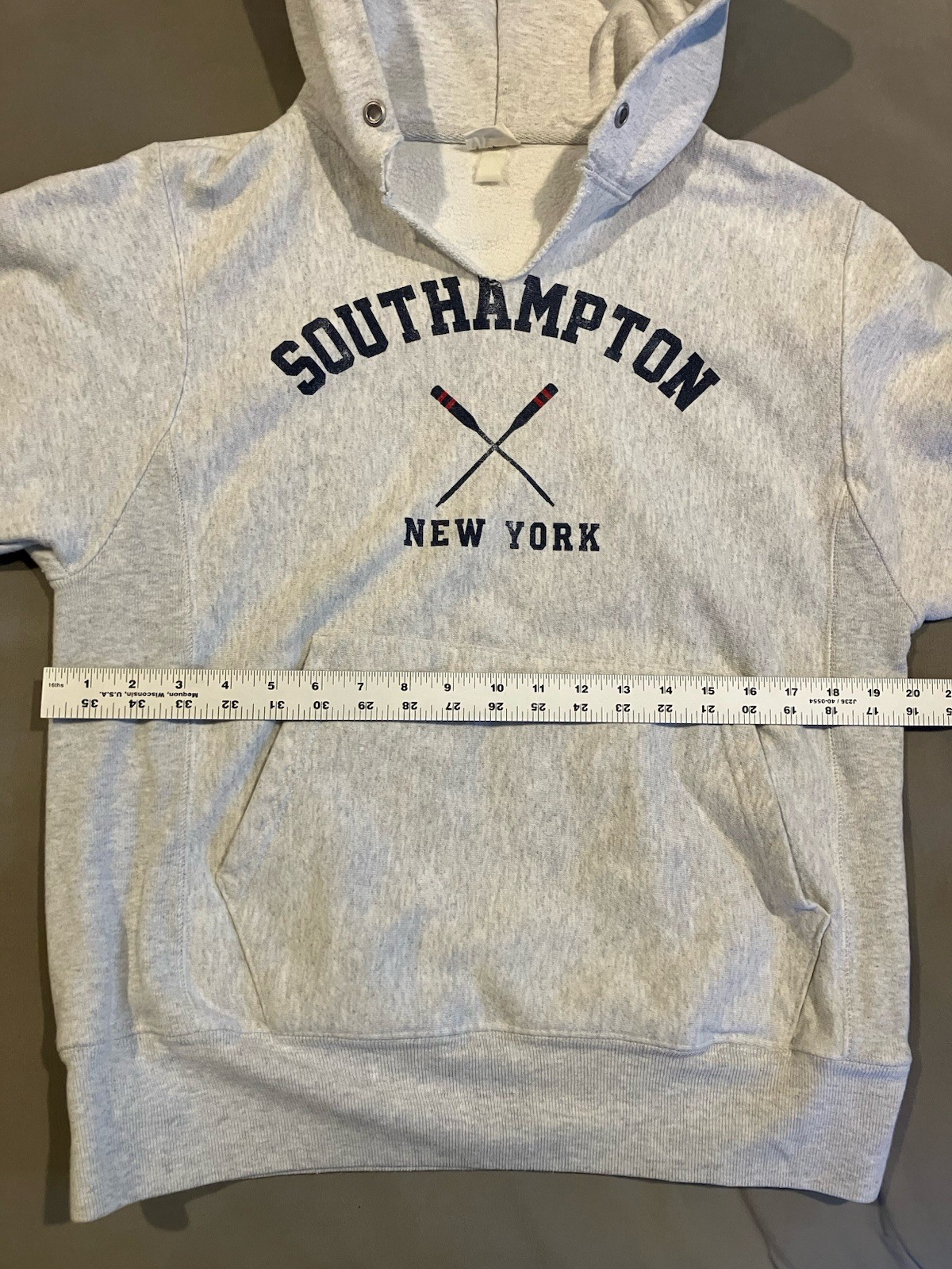 Vintage- Champion Reverse Weave - Southampton - Hoodie Sweatshirt -Unisex Medium image 5