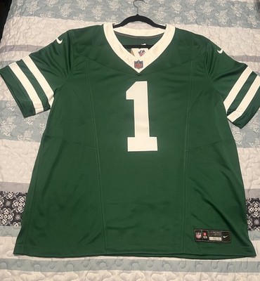 Nike Vapor F.U.S.E. Ahmad Sauce Gardner New York Jets NFL Jersey Men s XL