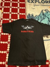VTG The Silence Of The Lambs T-Shirt L 2004 Movie Promo Hannibal