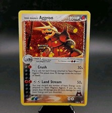 Team Magma's Aggron 7/95 Team Magma vs Team Aqua Holo on eBay
