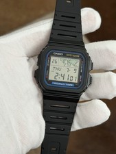 Rare Vintage Casio World Time W-520U Men s Digital Sports Watch JDM 1980s