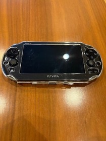 Excellent PS Vita PCH-2000 Sony Console Black Khaki Complete Used Tested