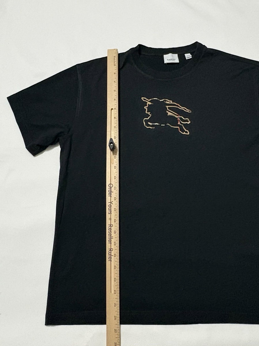 BURBERRY Tshirt Small Black S | eBay