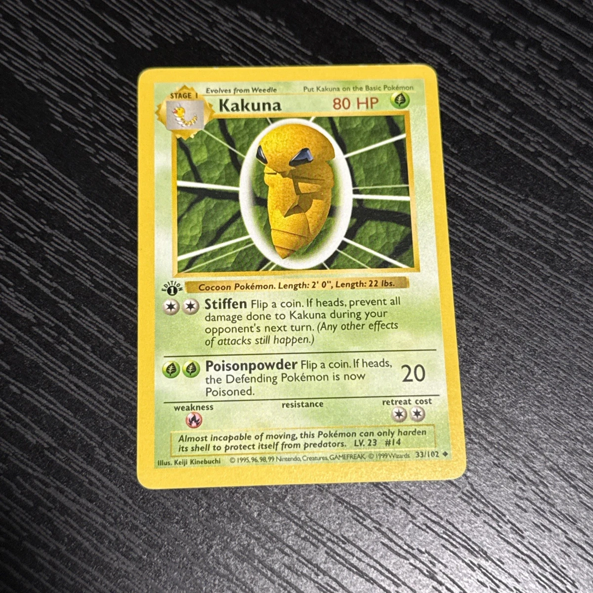 Kakuna 033/102 Base Set (Shadowless) for sale | eBay