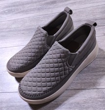 Staheekum Shoes Womens Size 9 Brown Quilted Slip-On Low Top Comfortable Casual