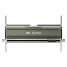 Mr. Steam 104480PN Linear 16 in. Steam Head With AromaTray in Polished Nickel