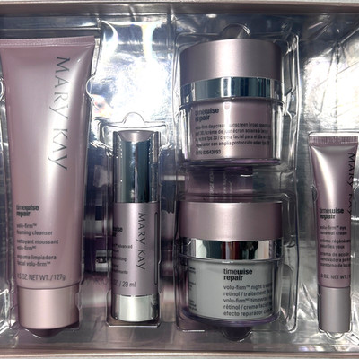Mary Kay TimeWise Repair Volu-Firm 5 Pc Full Size Skin Care Kit Set