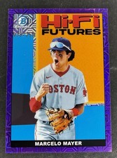 2022 Bowman - Hi-Fi Futures Marcelo Mayer #HIFI-1 Purple Mojo Refractor /250 Rc