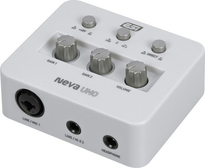 ESI Neva Uno USB-C Audio Interface Desktop Mobil Combo Phantomspeisung Mikro