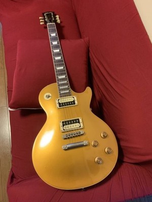 Burny SRLG55 Vintage Gold Top Les Paul Type Used Handmade Guitar