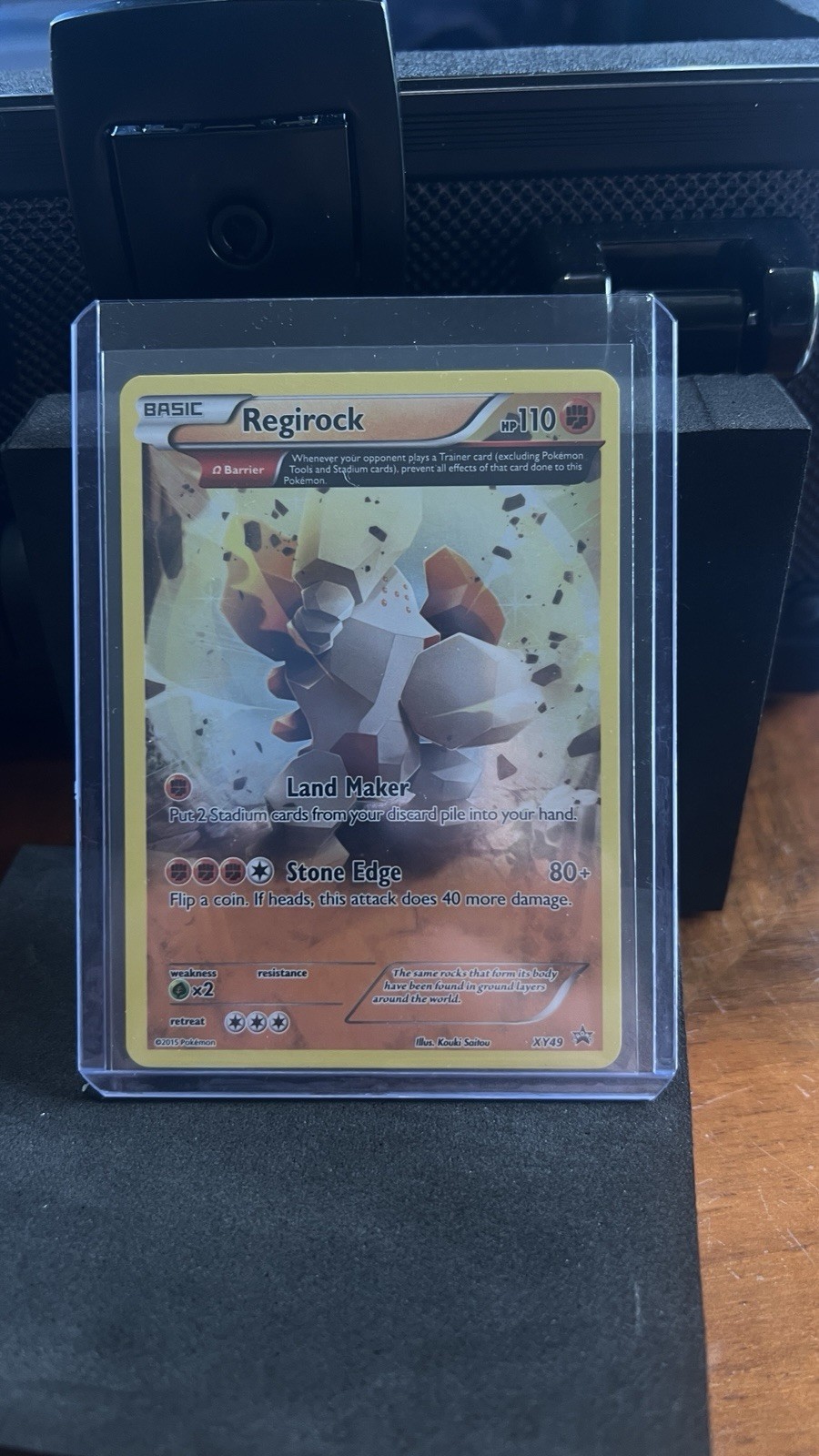 Pokémon TCG Regirock XY49 Black Star Promo Holo NM/M XY Promo