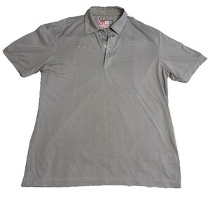 Chick-Fil-A | Shirts | Medium Chickfila Blue And White Striped Polo |  Poshmark, image size:300x286