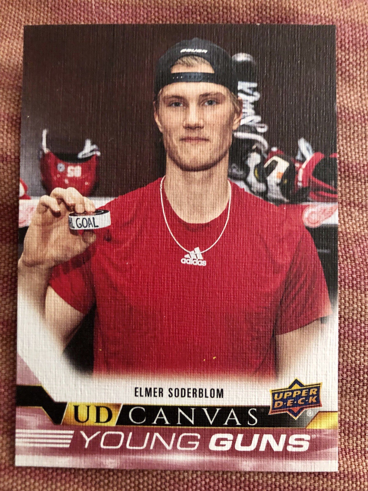 2022-23 Upper Deck Series 2 UD Canvas Young Guns Elmer Soderblom #C235 Rookie RC