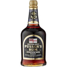 Pussers Gunpowder Proof Black Label Rum 70cl