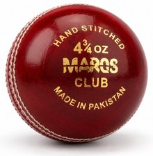 Junior Cricket Ball, Jugend Cricket Ball f&uuml;r Training 4,75oz rot (Box von 3 & 6)