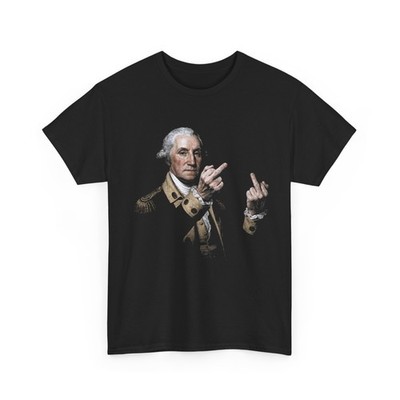 George Washington Middle Finger Funny Shirt