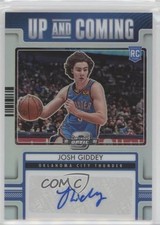 2021 Panini Contenders Optic Up and Coming 80/99 Josh Giddey #UCA-JGI Auto 16wc