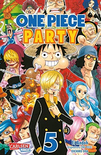 One Piece Party 5 by Andoh, Oda, Bockel New 9783551718471 Fast Free Shipping*.