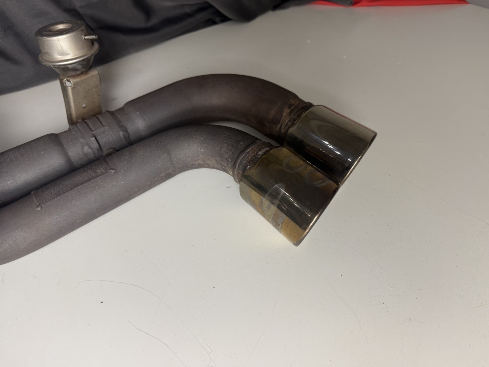 Ferrari 360 Modena OEM Exhaust Pipes Left Right 2057260101 2057260201