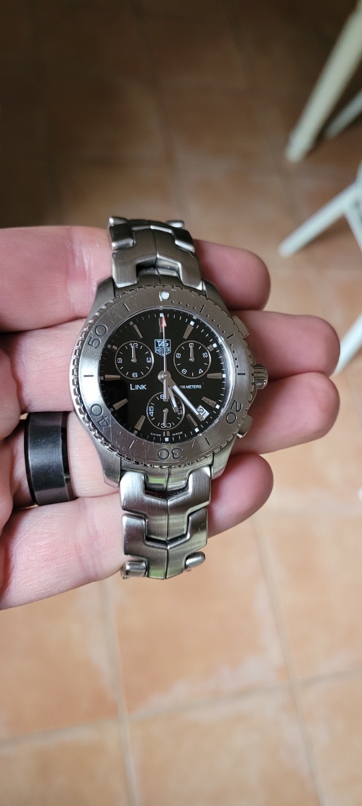 TAG Heuer Link Men's Black Watch - CJ1110