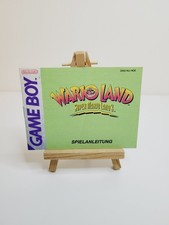 Wario Land Super Mario Land 3 Nintendo Gameboy Classic Anleitung