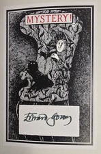 The World of Edward Gorey - SIGNED By Gorey! 1st Edition Hardcover VG in DJ 1996