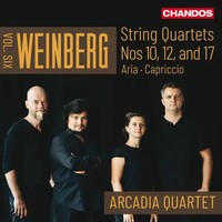 Weinberg: Streichquartette Nr. 10,12 + 17 | Mieczyslaw Weinberg | Audio-Cd | CD