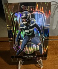 Panini 2023 Select Football Tariq Woolen Prizm #115 /199 Premier Seahawks NFL