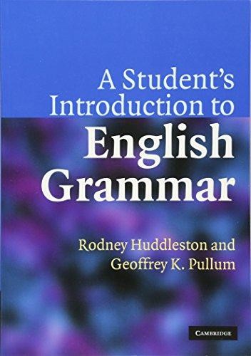 A Student's Introduction to English Grammar - Huddleston, Rodney - Picture 1 of 1