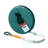 DöNges Rollbandmaß Mit Haken, 50 M, Bandbreite 14 Mm (Bandmaß MaßBand Messband)