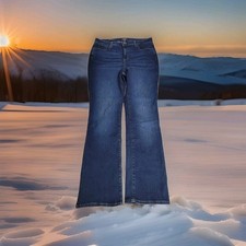 NYDJ Barbara Bootcut Jeans Women's 14W Lift Tuck Stretch 32x32 Western