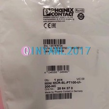 1PC NEW Phoenix Contact MINI MCR-SL-PT100-UI-200-NC 2864370 transmitter