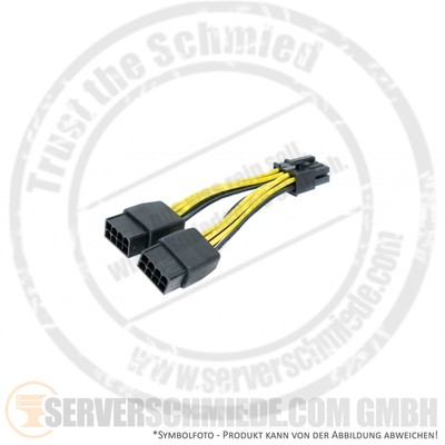 Nvidia 10cm  GPU Adapter Kabel cable 2x 8-pin PCIe to 1x 8-pin EPS 030-0571-000