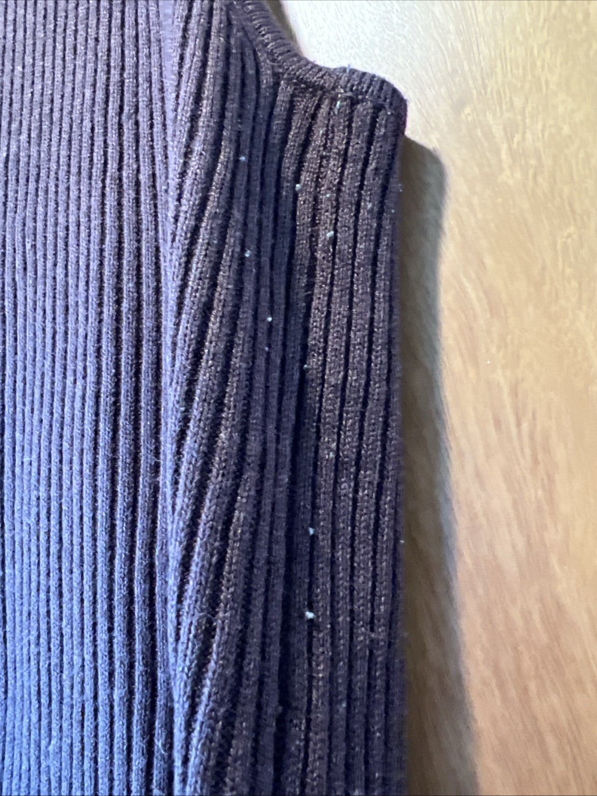 Studio Works Suede Black Brown Patchwork Sweater … - image 13