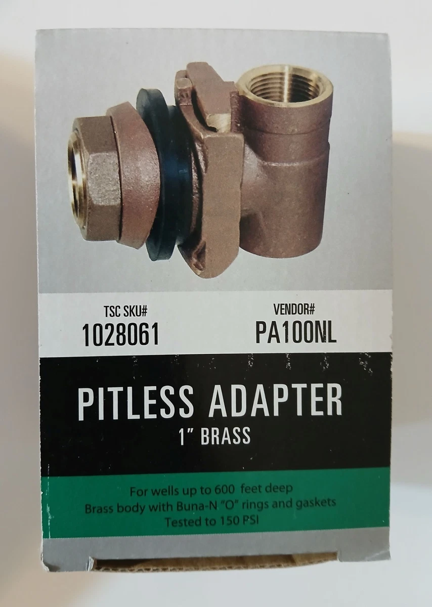 Adaptateur Pitless M-B56 Campbell Martinson - Neuf, Laiton