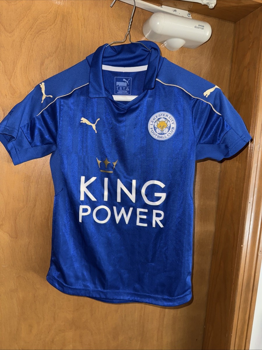 PUMA Leicester City FC 2015 2016 Home #9 JAMIE VARDY Youth SMALL