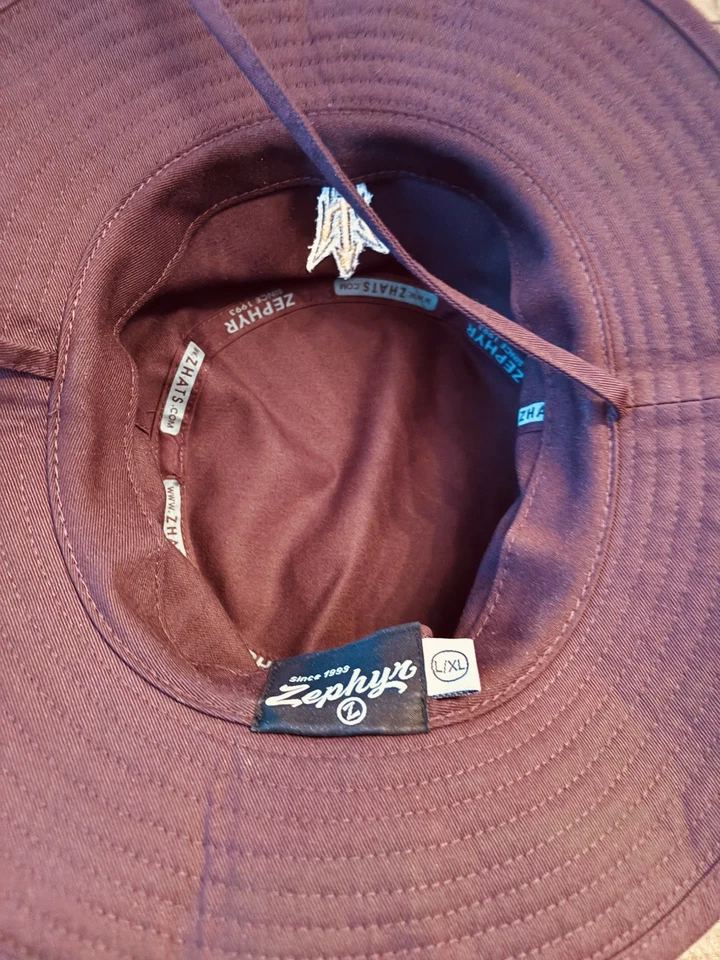 Rare Arizona State Sun Devils Bucket Hat - Zephyr Maroon L/XL - Image 4 of 4