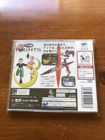 Sega Saturn Nights Into Dreams With Spine Card Japan 