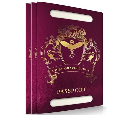 Modiphius: The Troubleshooters: Passport 3-Pack - RPG Accessory, Tri (US IMPORT)