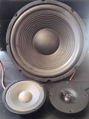 PYLE Pro PWMA-10801 Serial# 134790265821 9'' Woofer 3 7/8'' Midrange And Tweeter