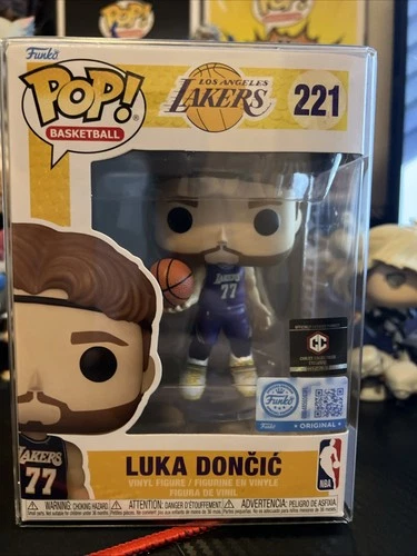 Funko Pop Basketball NBA Luka Doncic Lakers 217 w pop protector In stock