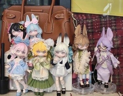Inedible Doll Jumping Moon Time Bunny Series BJD Blind Box