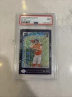 New Listing2024 Panini Donruss Optic - Bo Nix #209 Rated Rookie Blue Scope Prizm PSA 9
