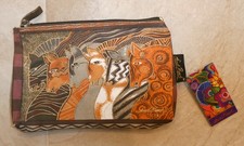 NWT Laurel Burch Mythical Horses Cosmetic Bag LB4890 