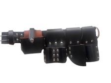 SCAFFOLDING Brown LEATHER BELT QUALITY ITEM (UK SELLER MASIVE BARGAIN)