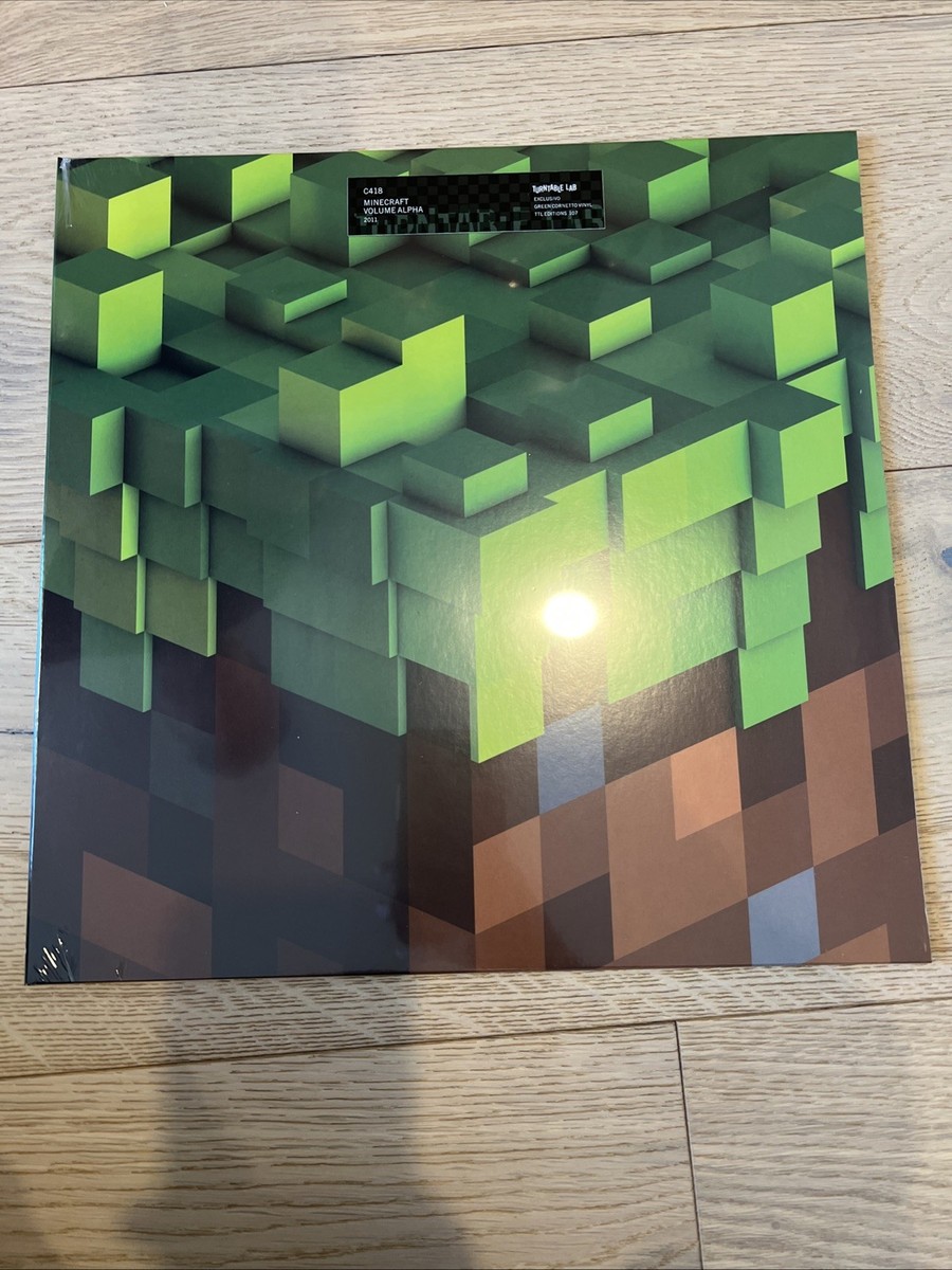 C418 Minecraft Volume Alpha Vinyl LP Green Cornetto - Turntable