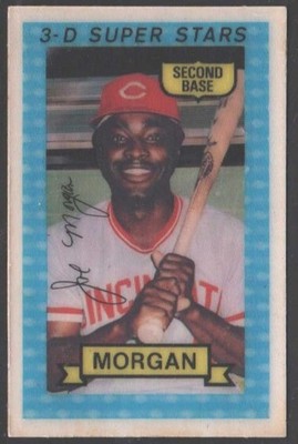 1974 Kelloggs #36 Joe Morgan  Reds HOF Vg (cracks)